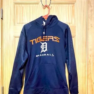 Detroit Tigers Baseball Hoodie Size Small